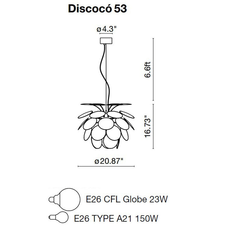Discoco Pendant Light