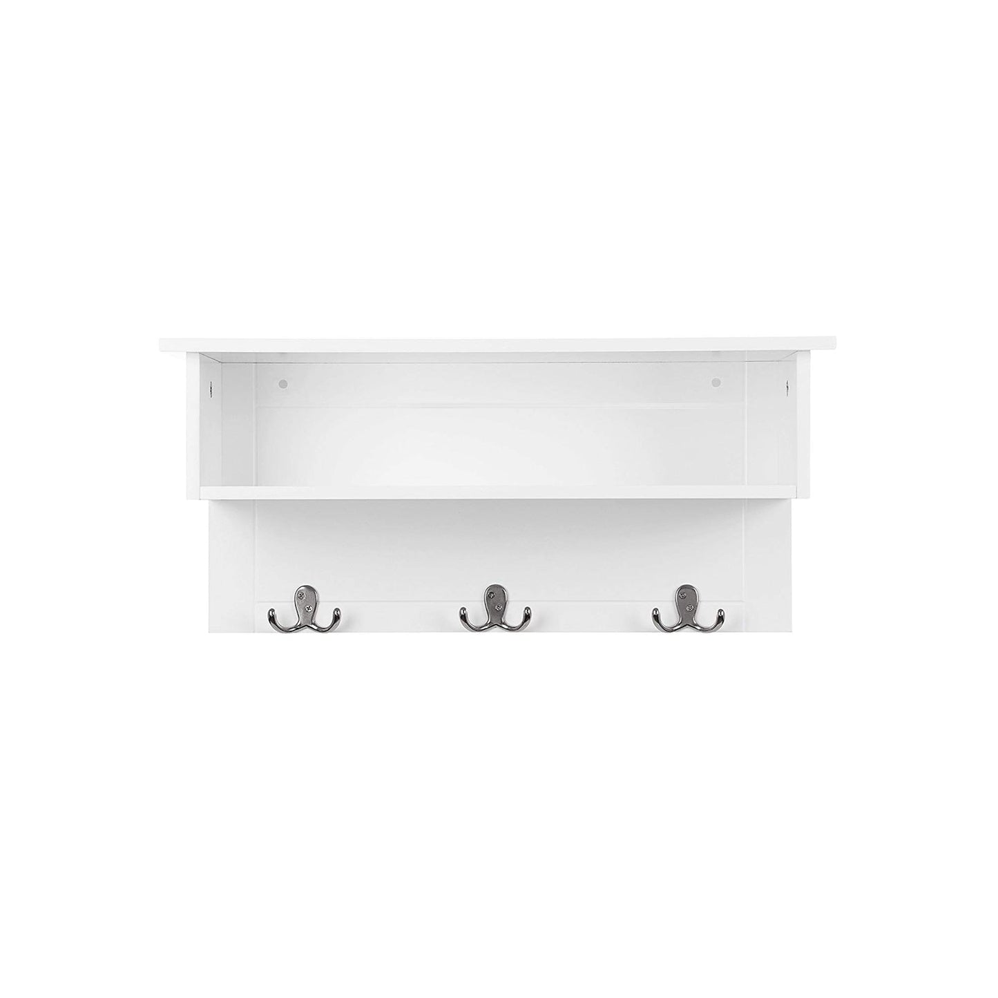 Double Hooks Hanging Shelf