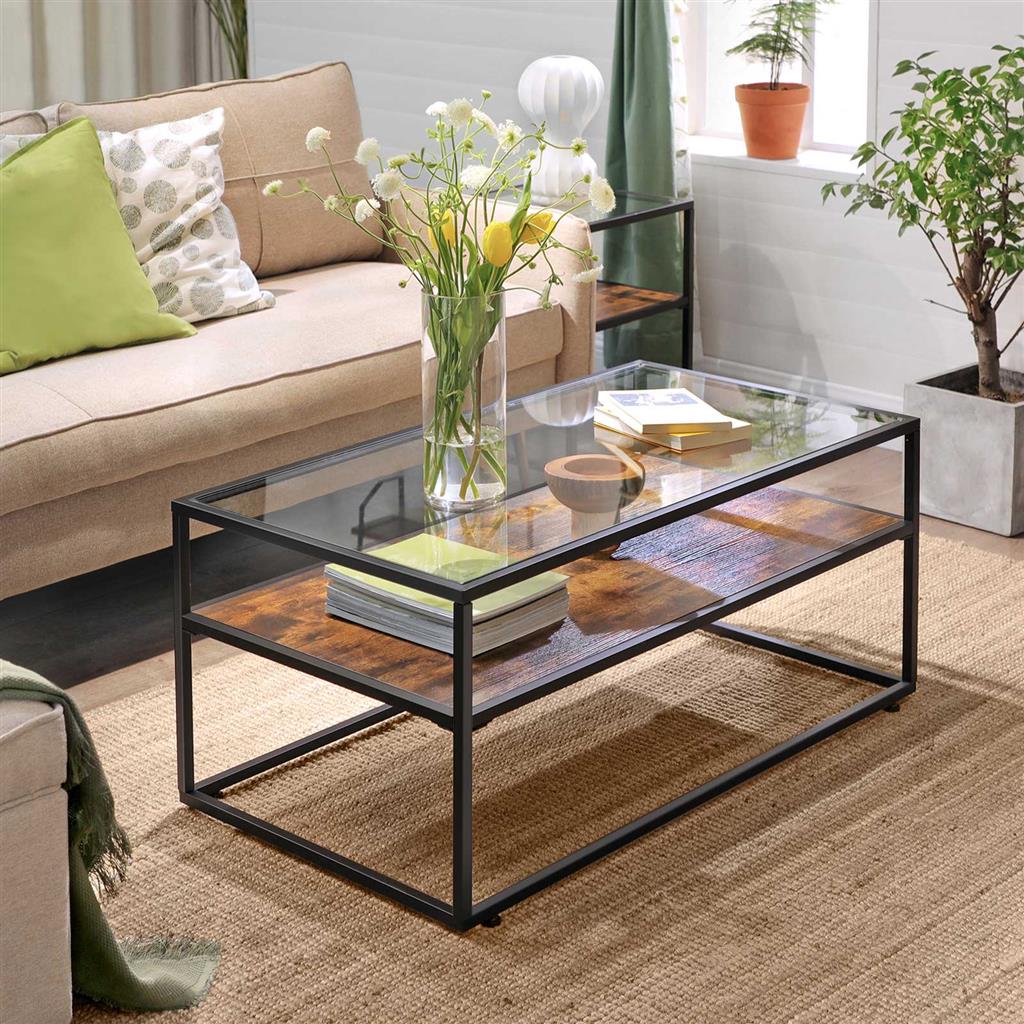 Glass Tabletop Coffee Table