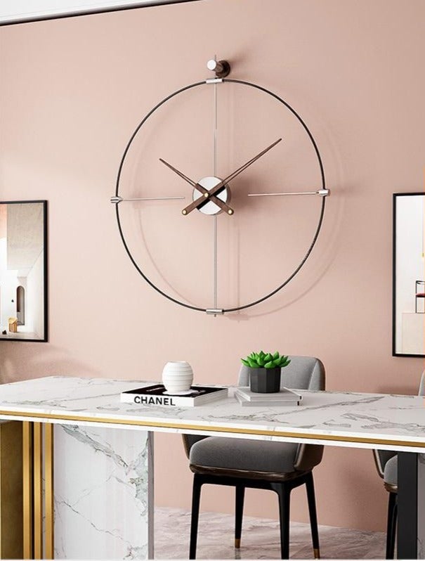 Spanish Minimalist Wall Clock - Novus Decor Wall Decor