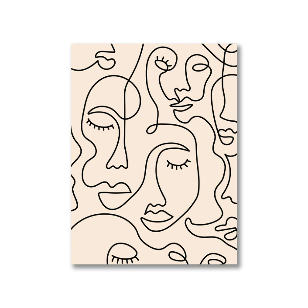 Forever and Endless Linear Art Prints