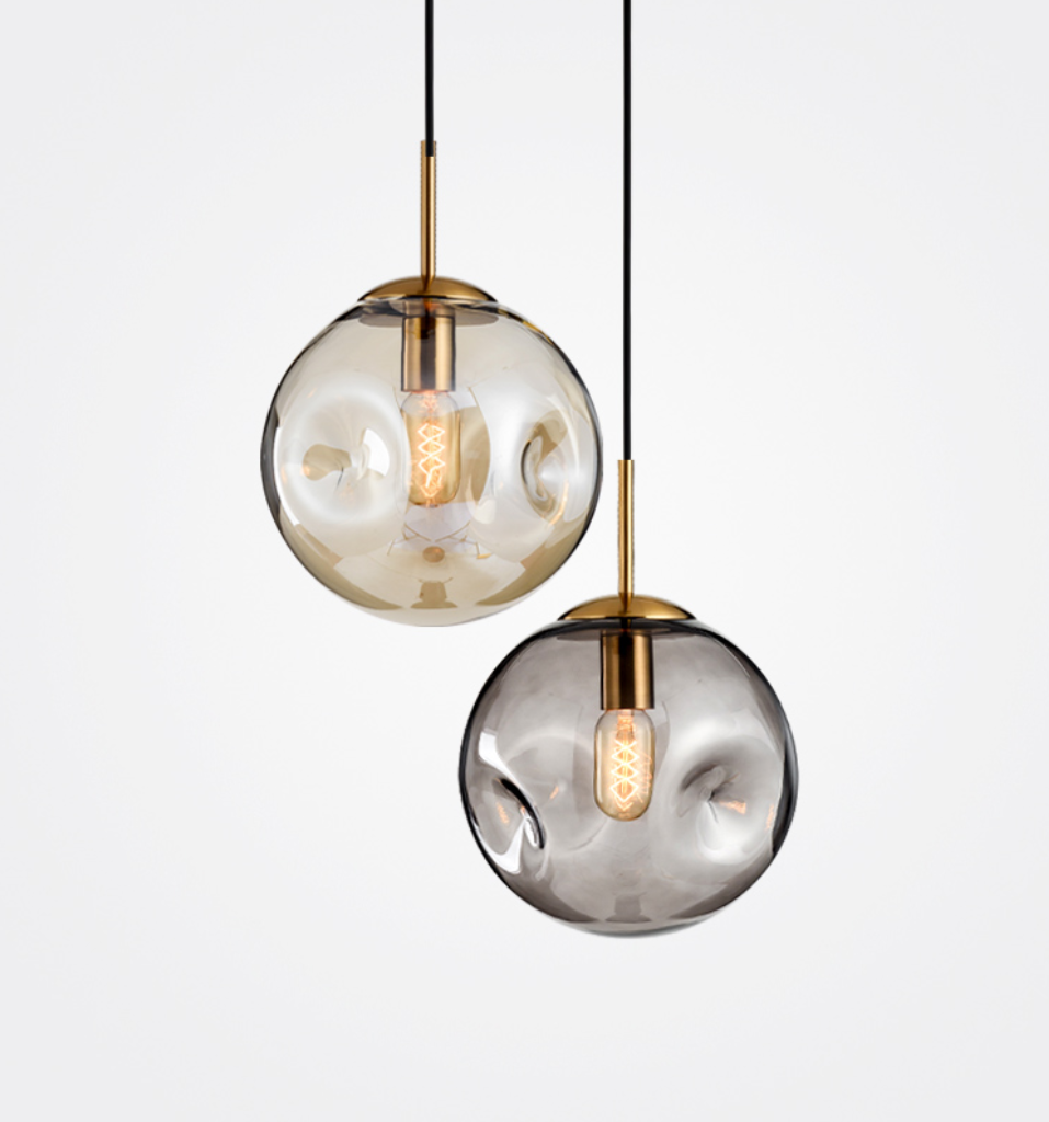 Surmi Globe Glass Pendant Light 