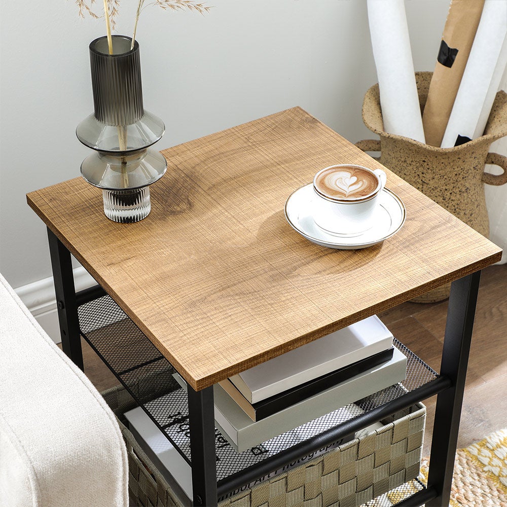 Set of 2 Side Tables for Bedroom