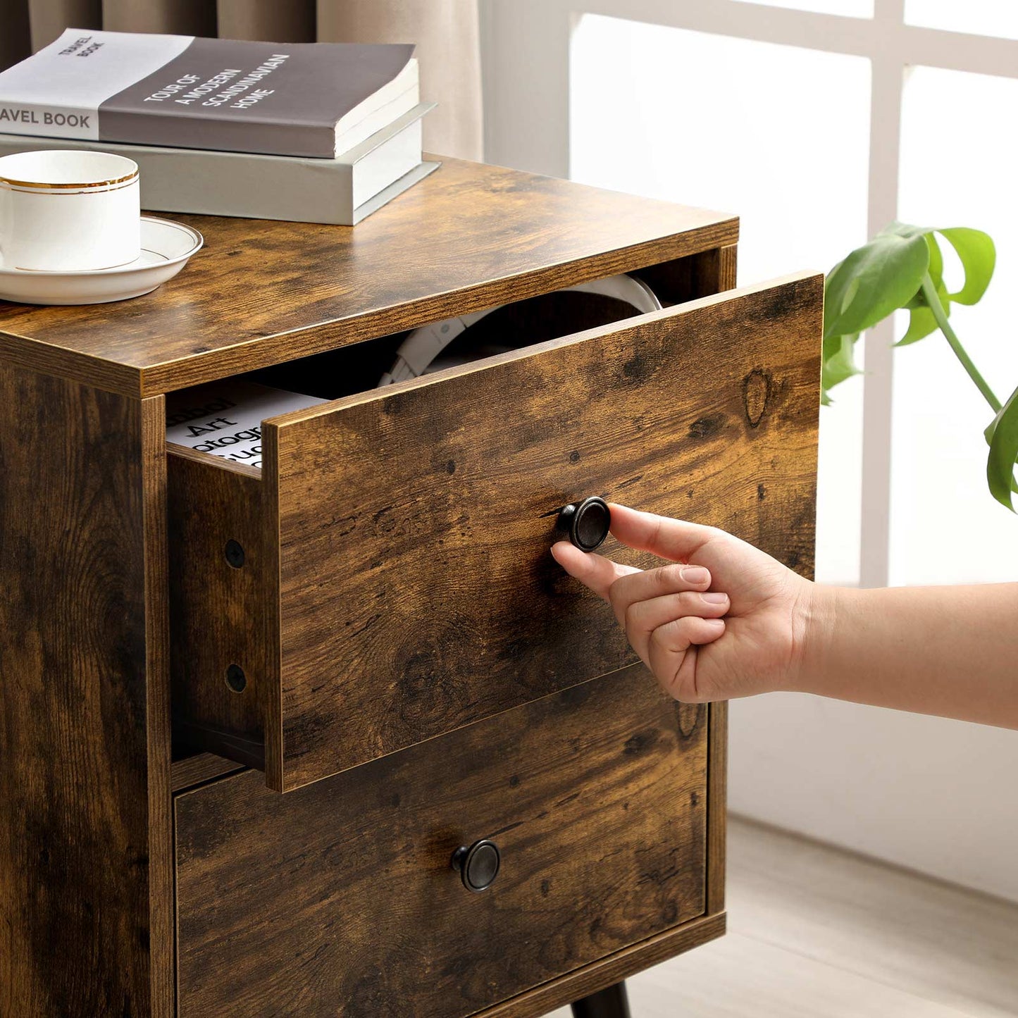 End Table with 2 Drawers