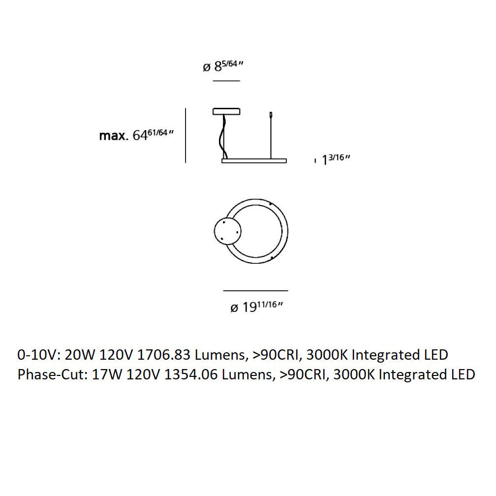 Ripple Suspension Light