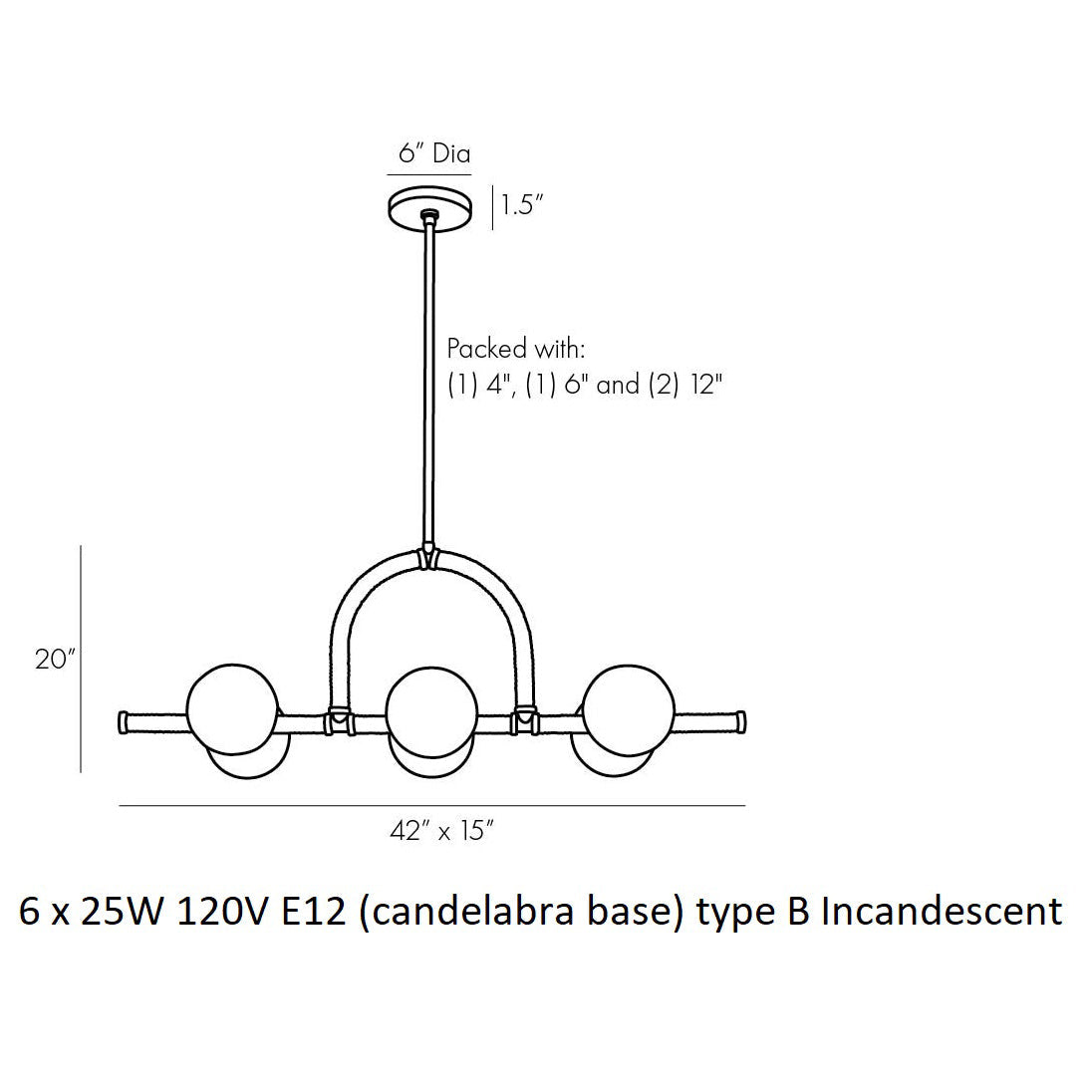 Harrison Linear Chandelier
