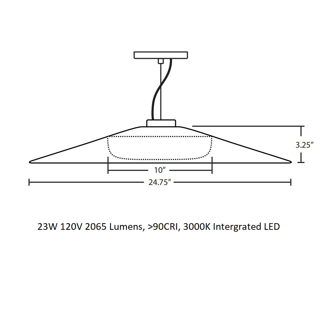 Swan Pendant Light