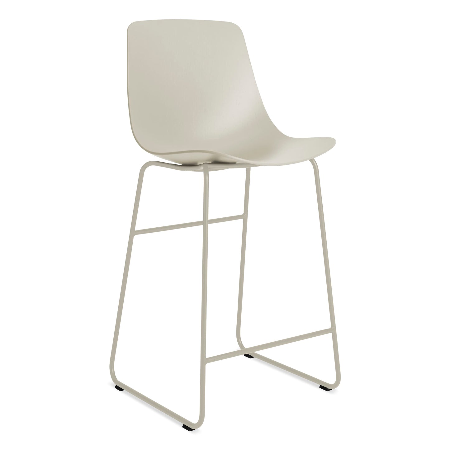 Clean Cut Stool with Sled Leg