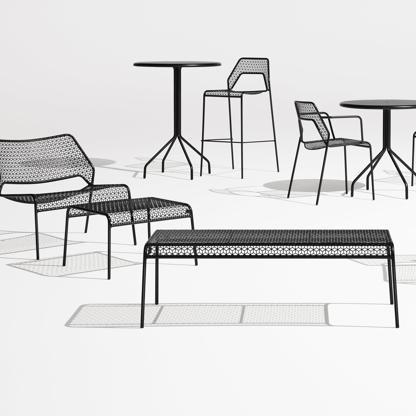Hot Mesh Stool