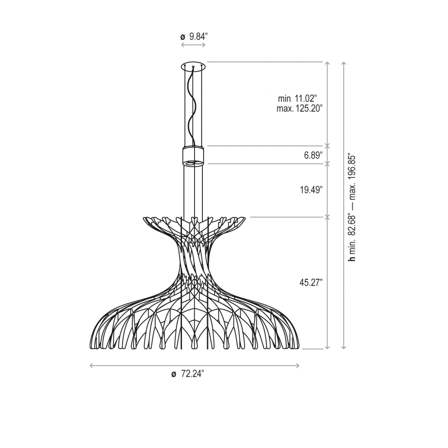 Dome Chandelier