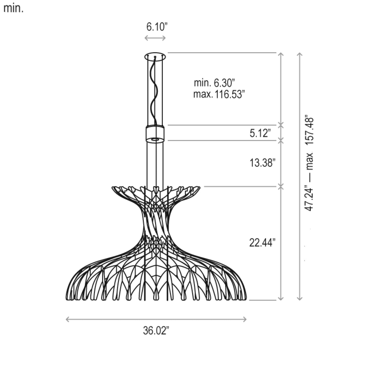 Dome Chandelier