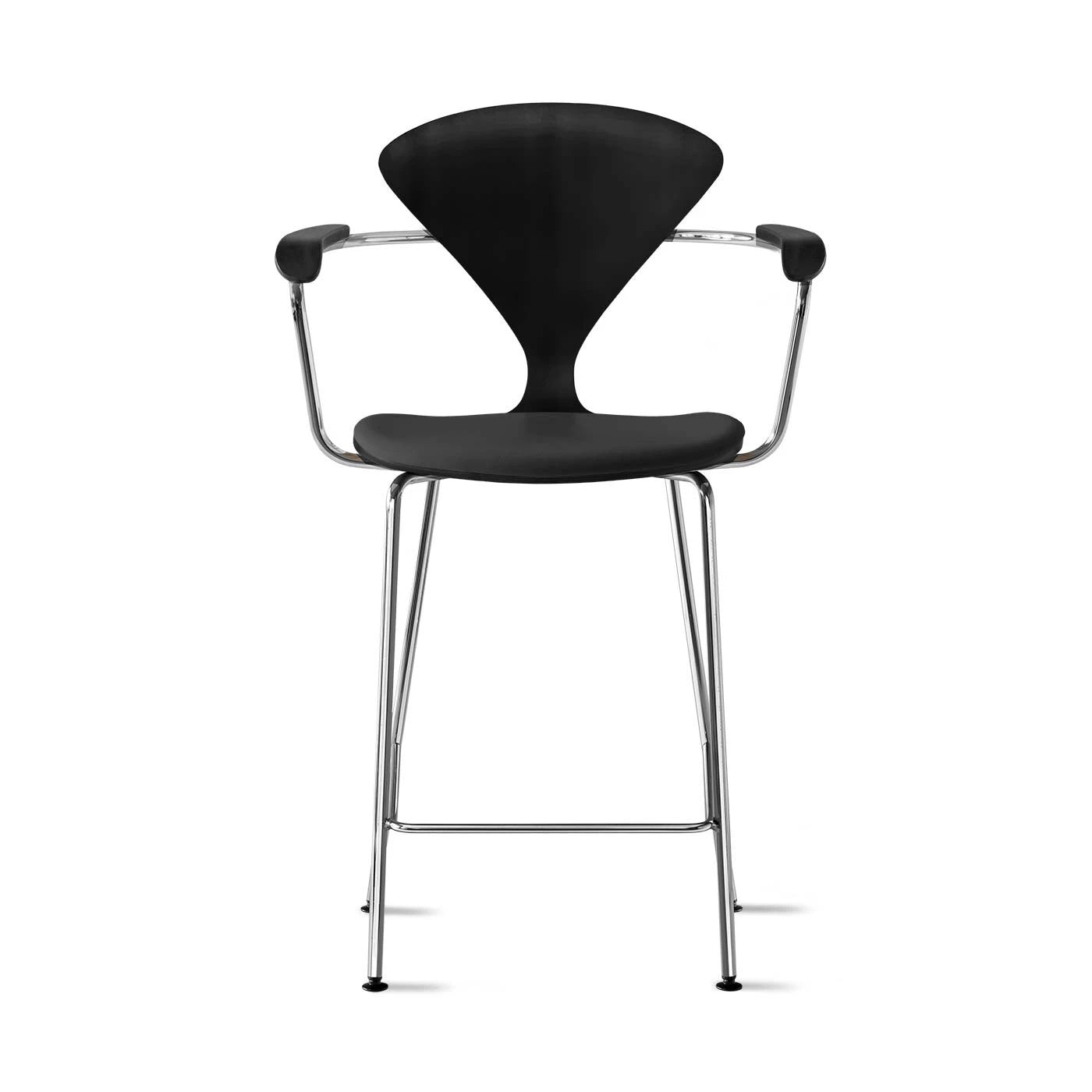 Counter Stool with Arms - Upholstered Seat