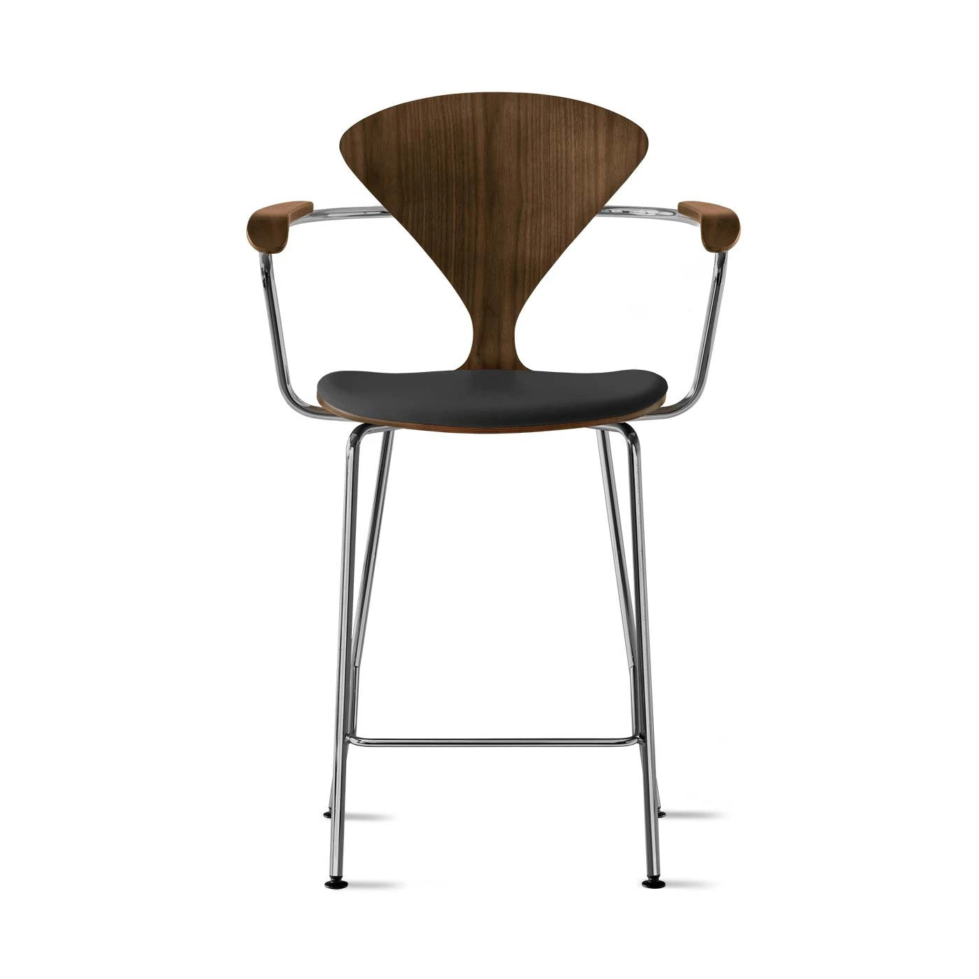 Counter Stool with Arms - Upholstered Seat