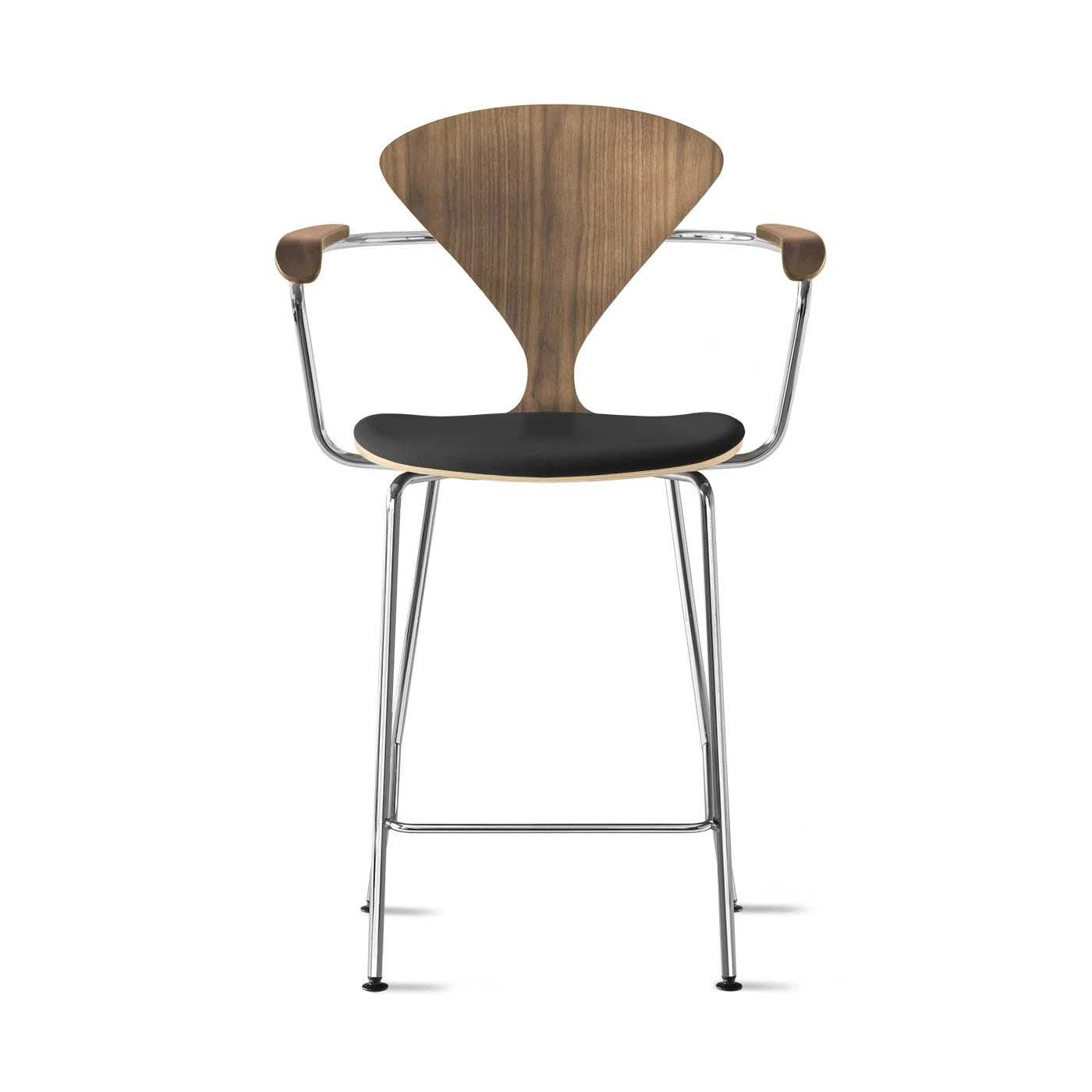 Counter Stool with Arms - Upholstered Seat