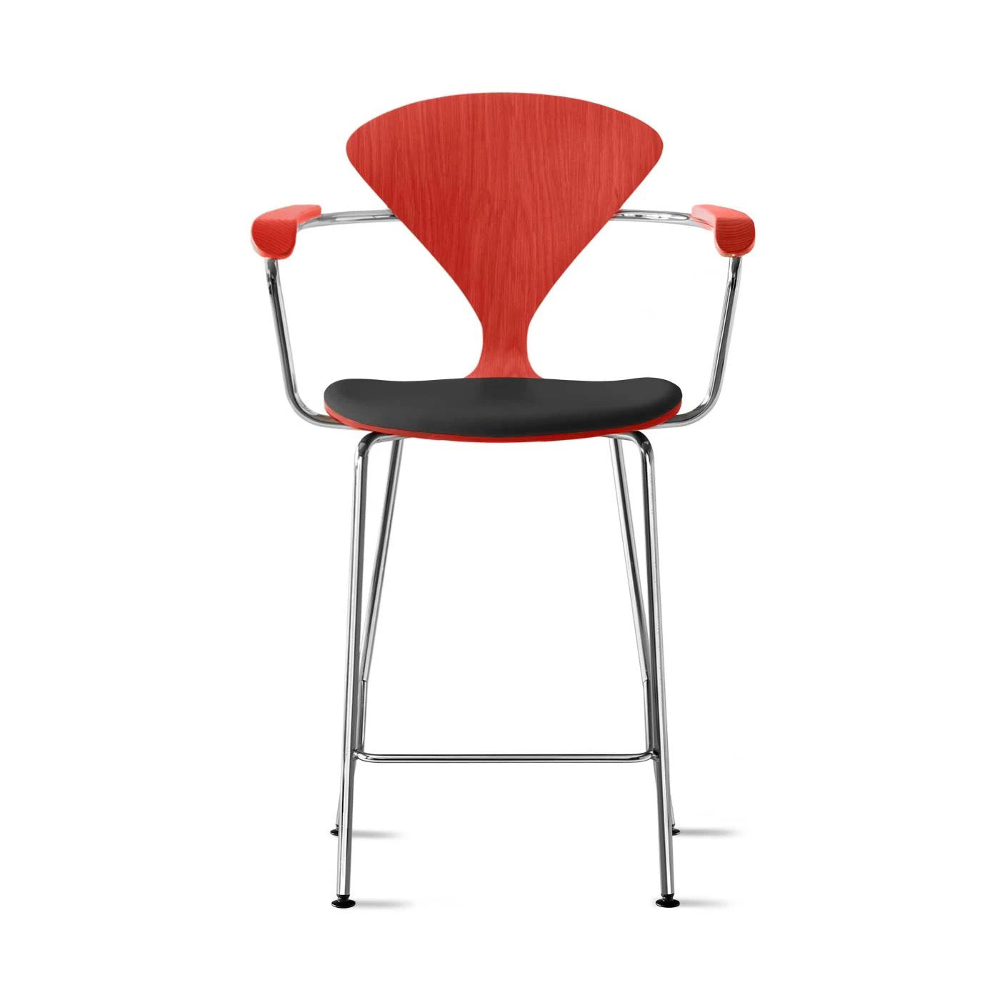 Counter Stool with Arms - Upholstered Seat