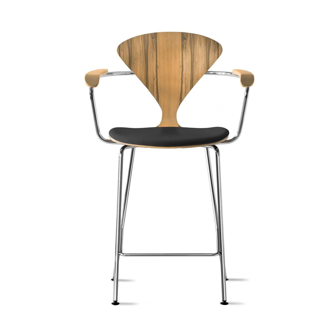 Counter Stool with Arms - Upholstered Seat