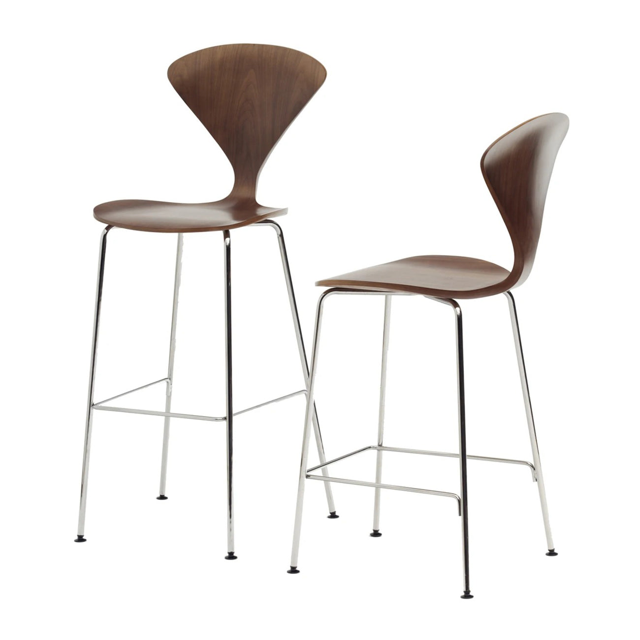 Counter Stool with Chrome Base