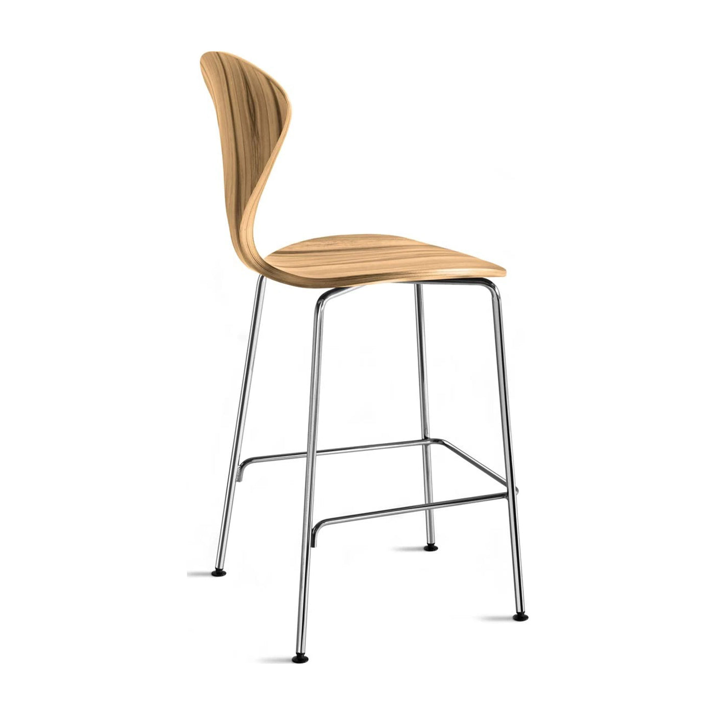 Counter Stool with Chrome Base