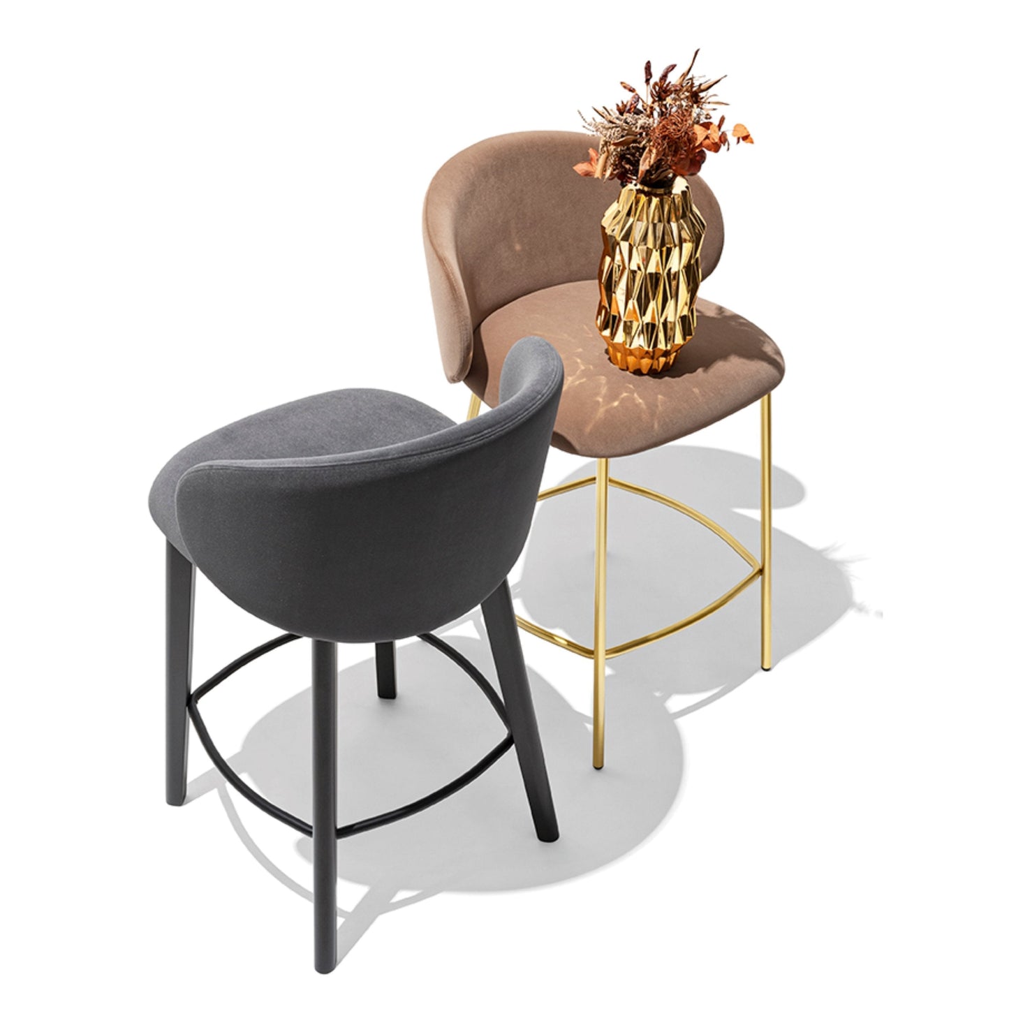 Tuka Wood Counter Stool