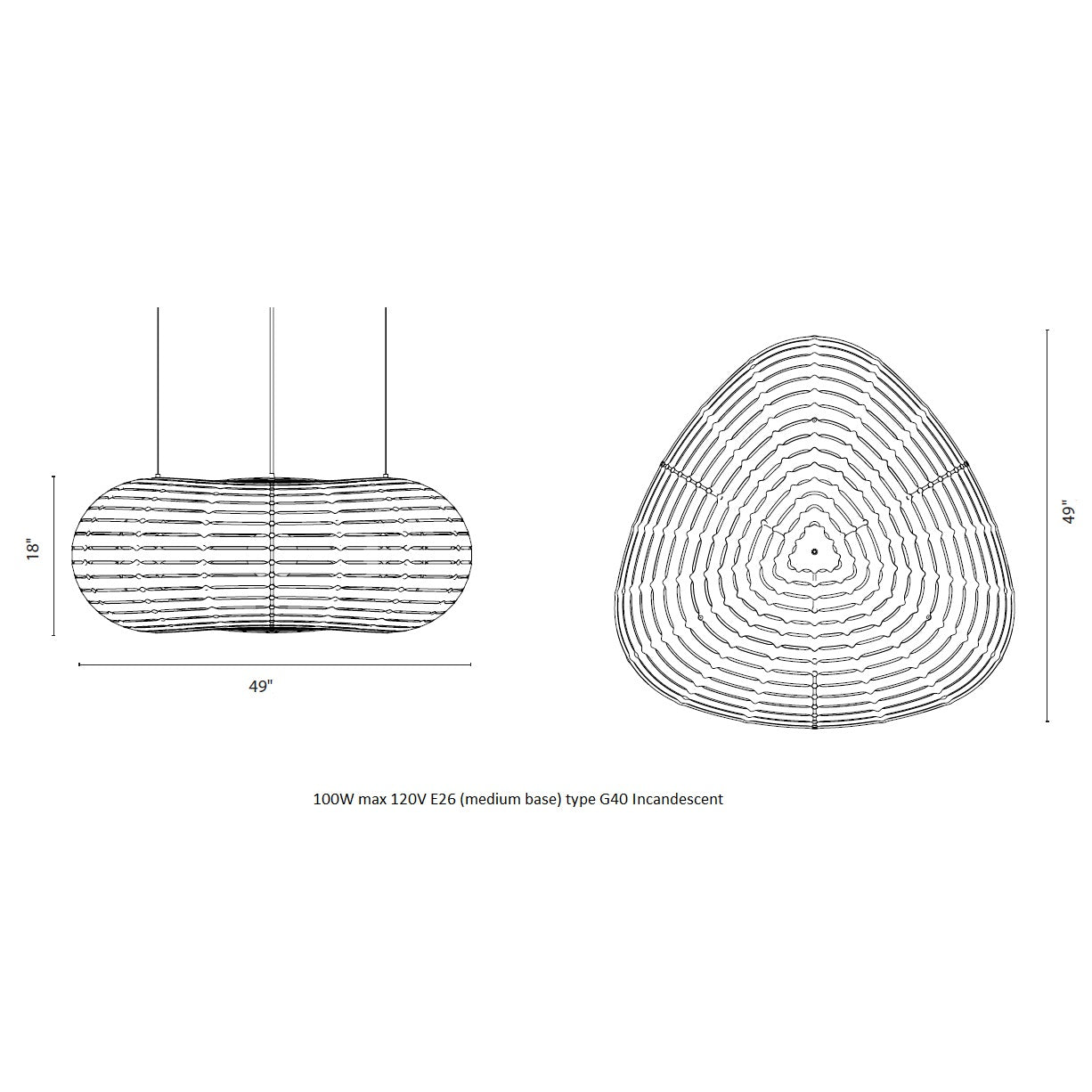 Cloud Pendant Light