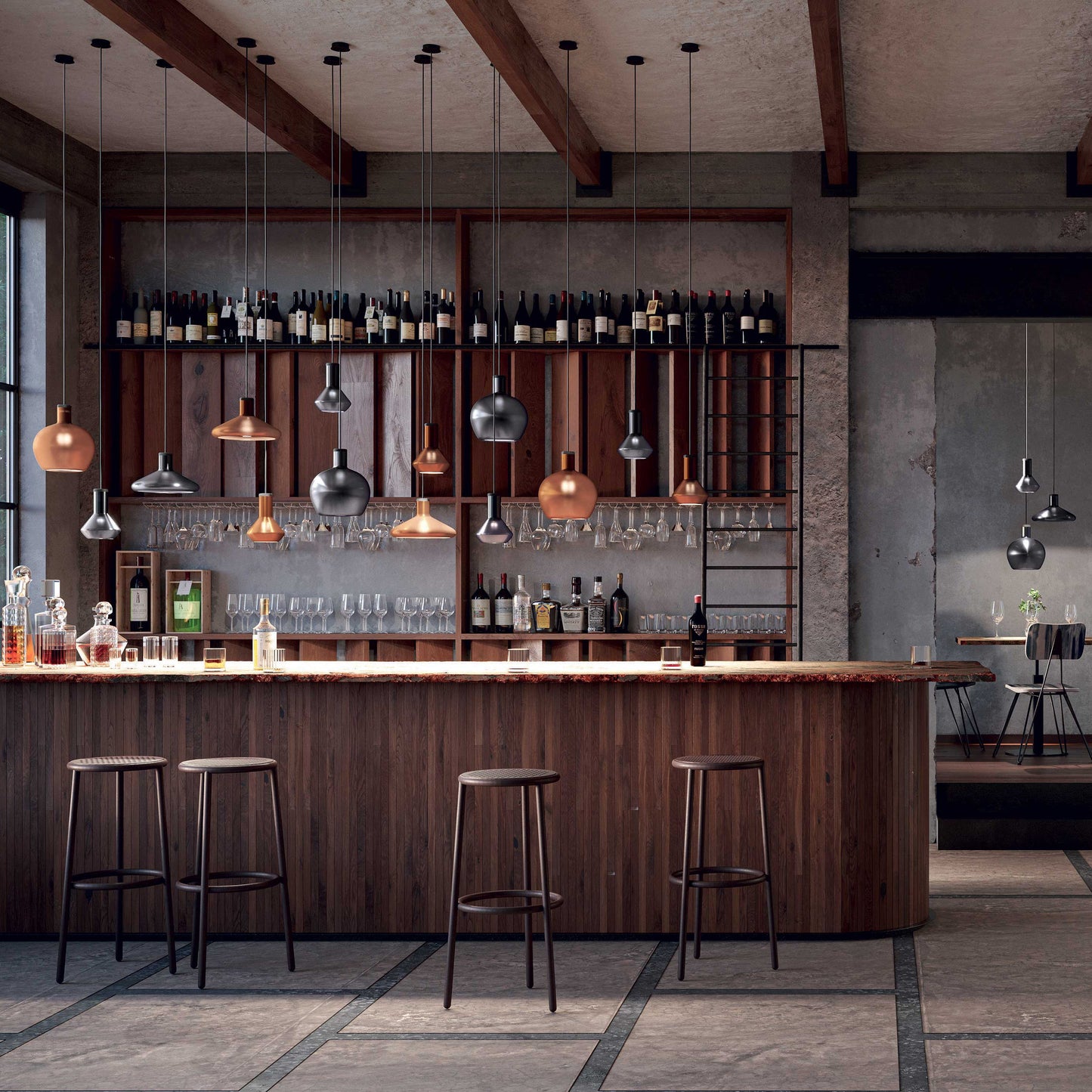 Flask C Pendant Light