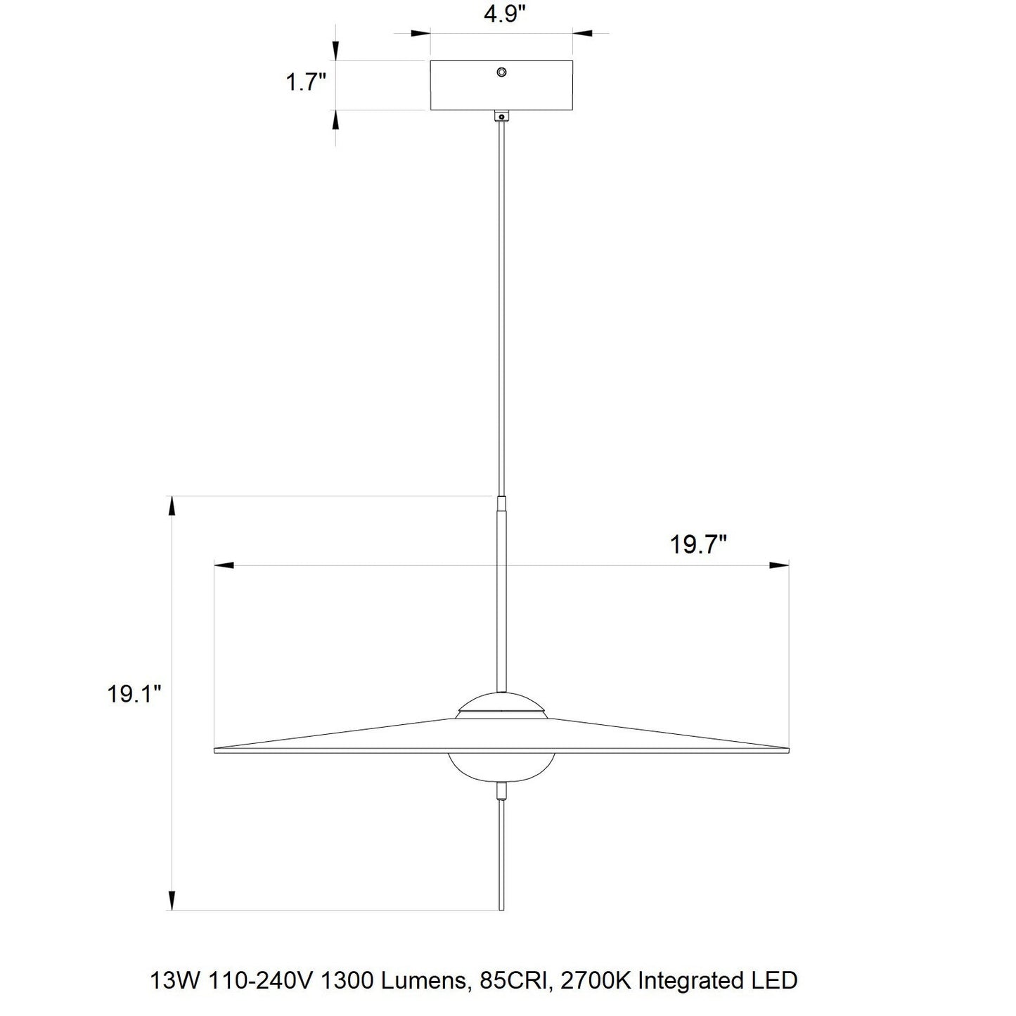 Mono Pendant Light