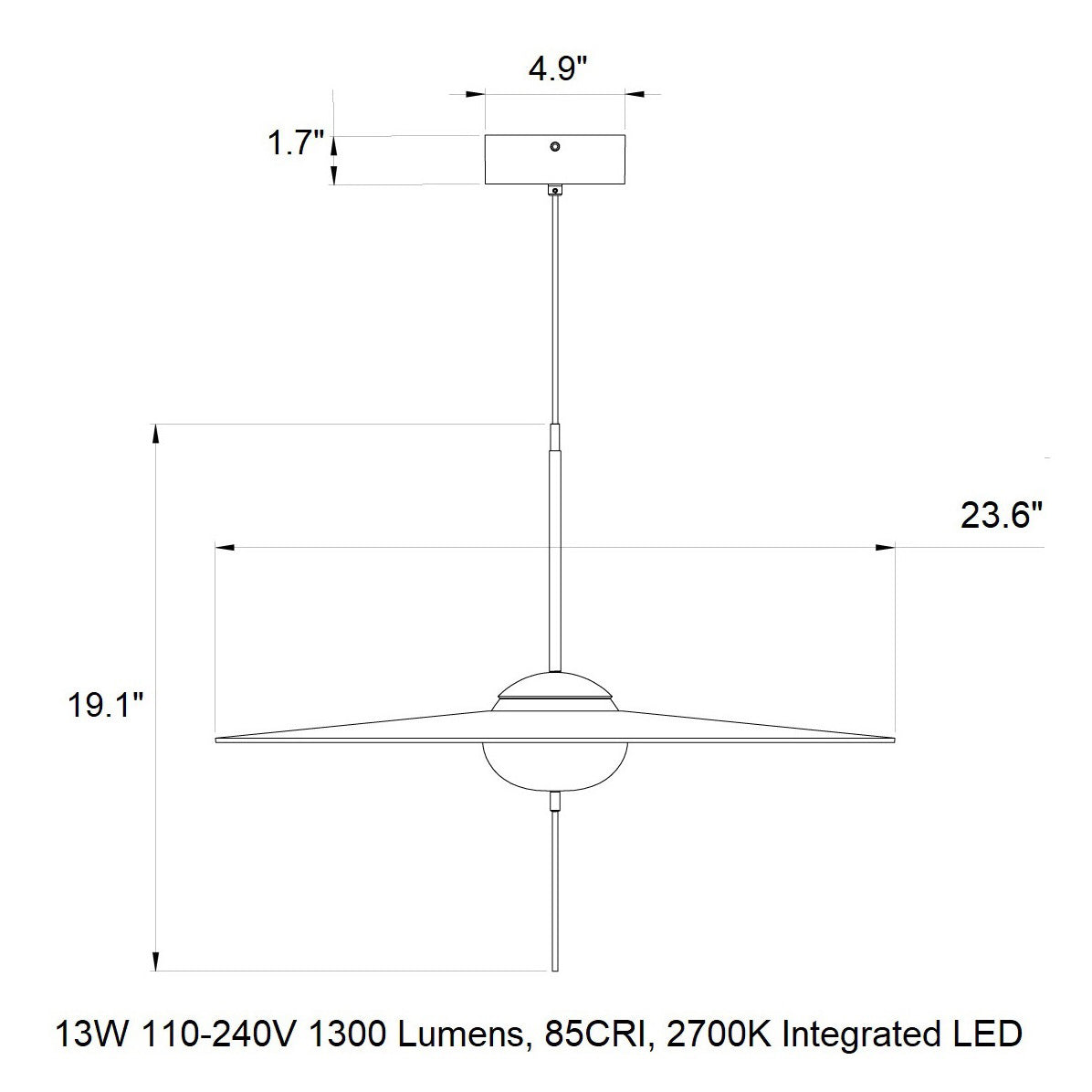 Mono Pendant Light
