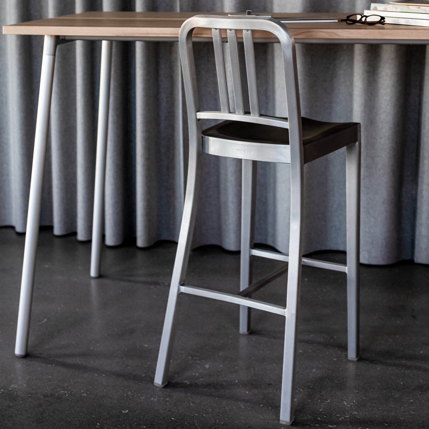 Navy Stool