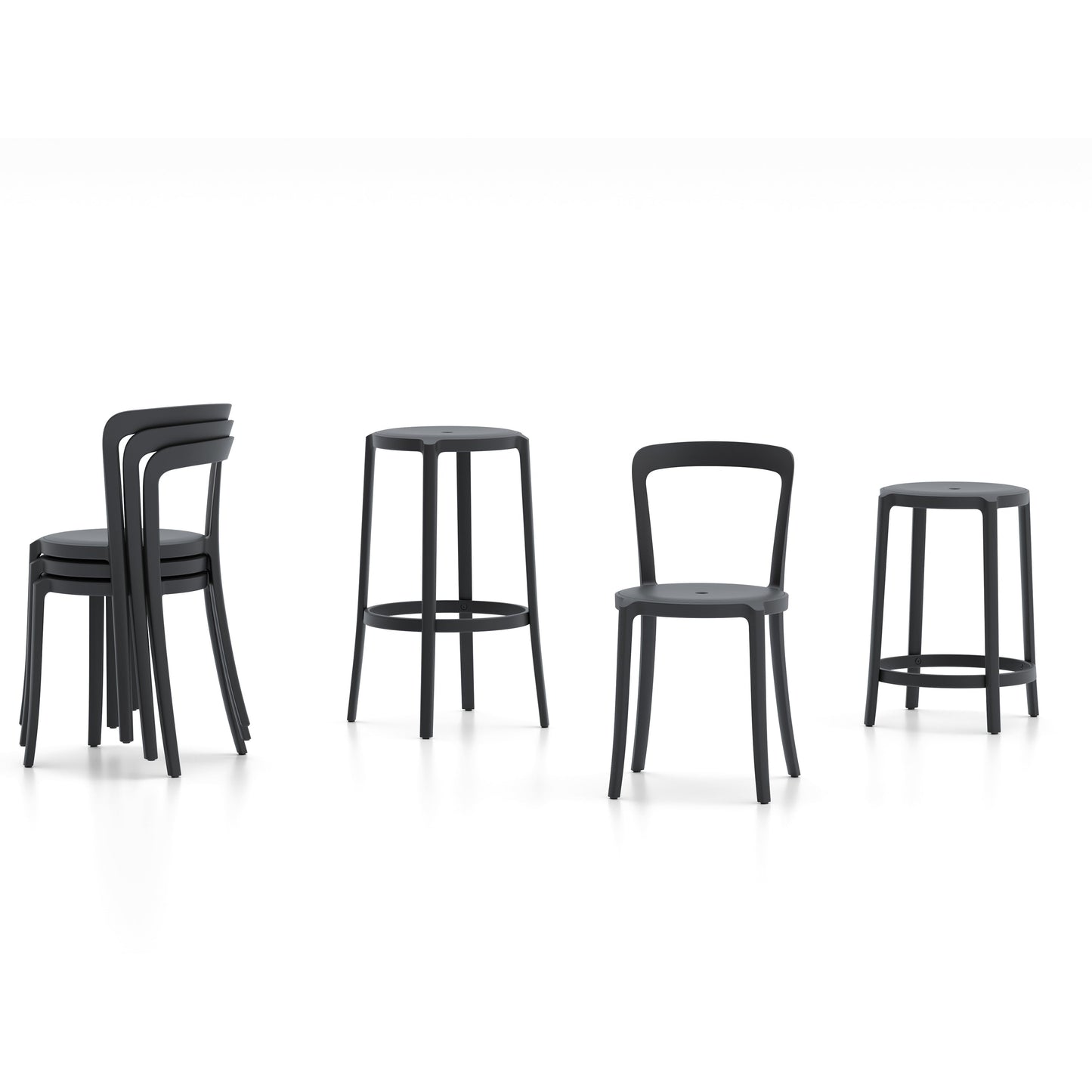 On & On Plastic Stool