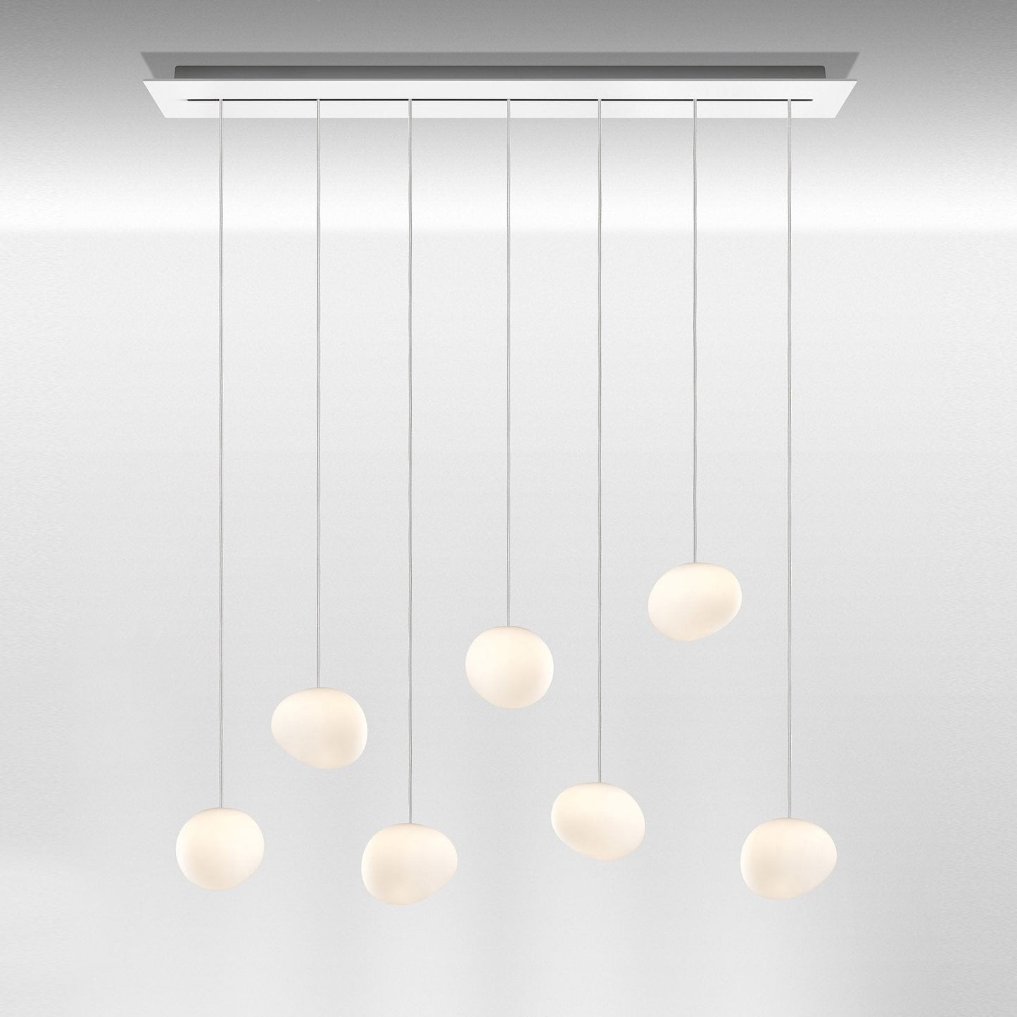 Gregg Small Multi Light 53 in Linear Suspension Light
