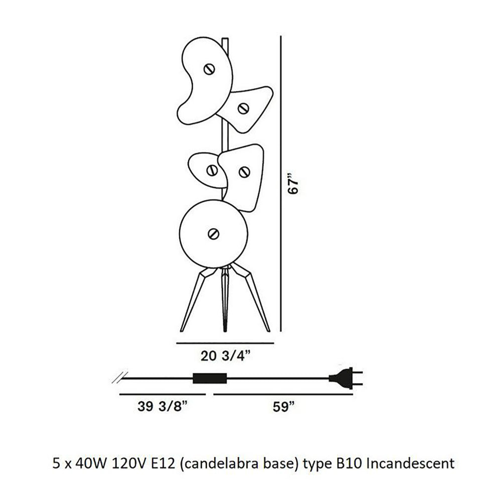 Orbital Floor Lamp