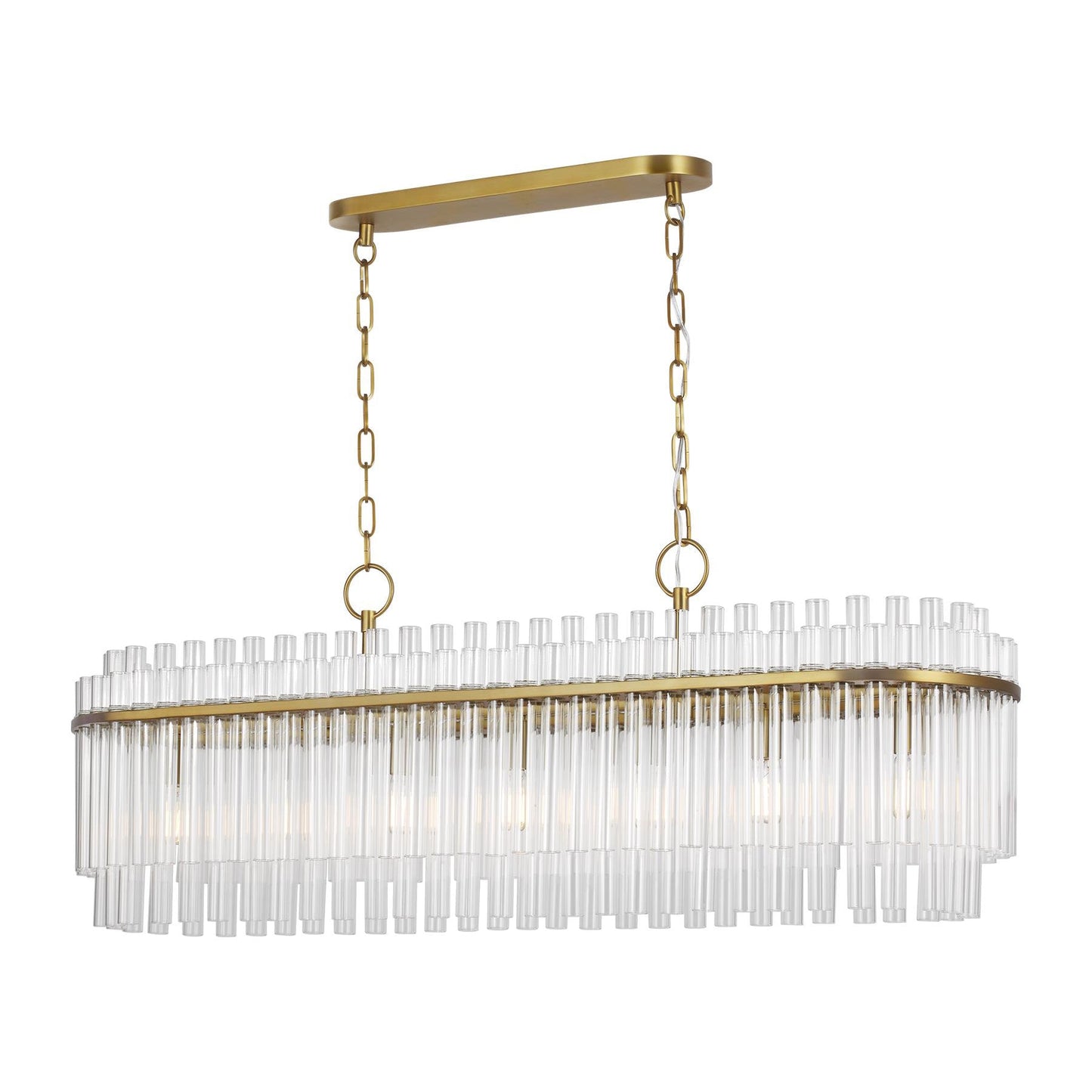 Chapman and Myers Beckett Linear Chandelier