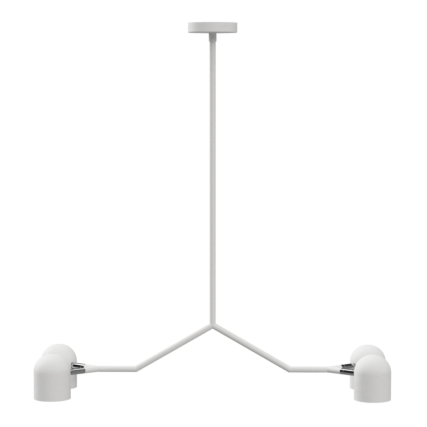Tandem 4-Head Pendant Light