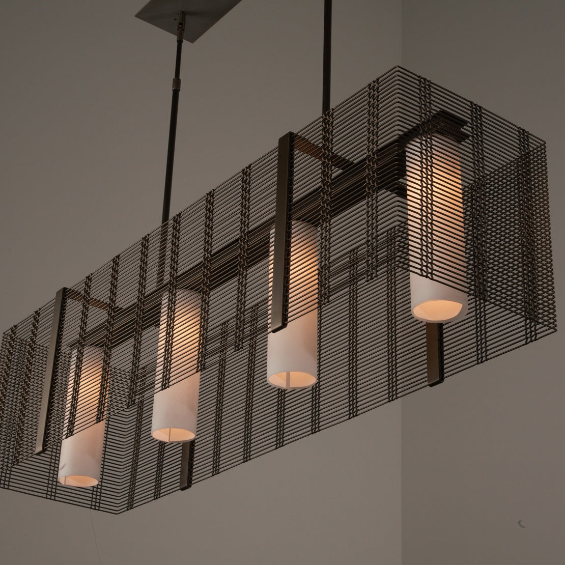 Downtown Mesh Linear Suspension Light