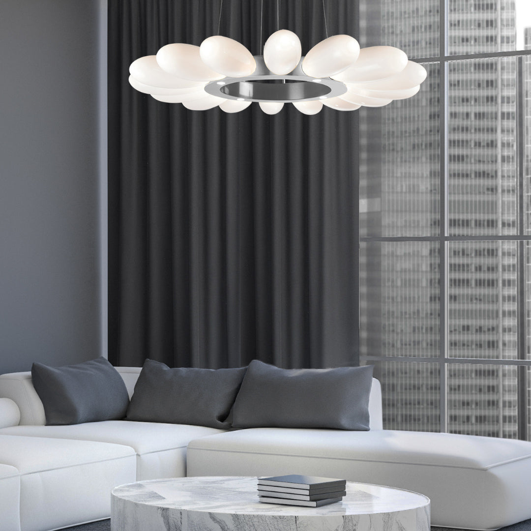 Fiori Radial Ring Chandelier