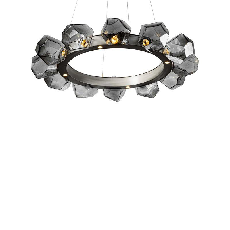 Gem Radial Ring Chandelier
