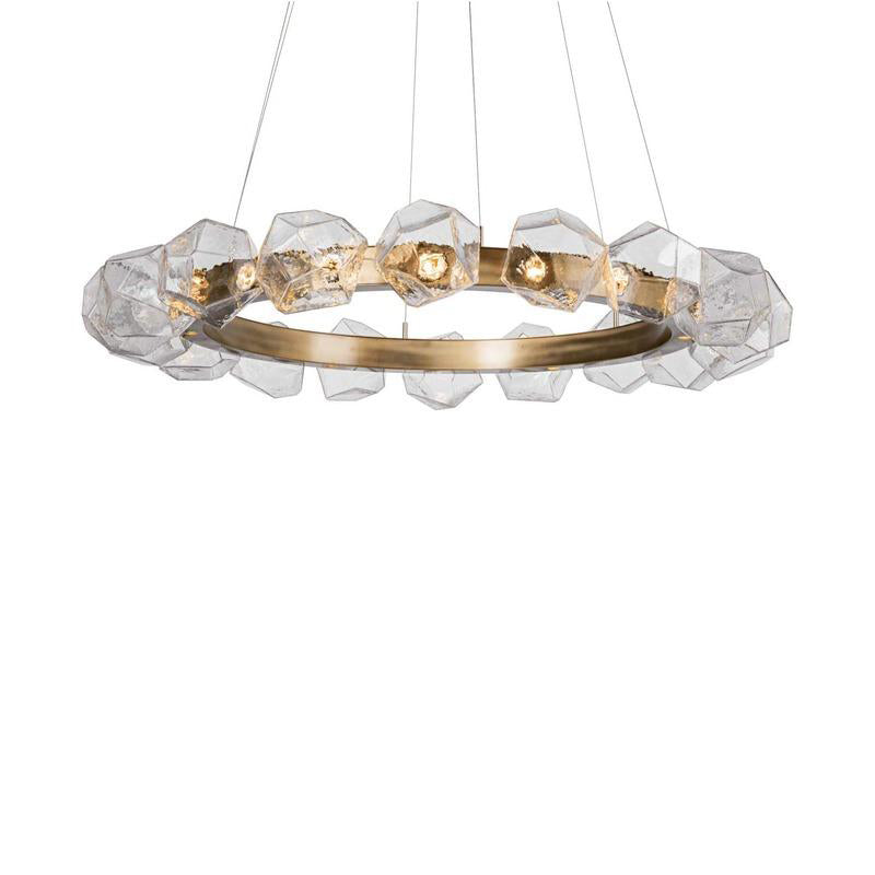 Gem Radial Ring Chandelier