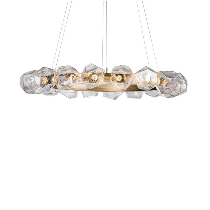 Gem Radial Ring Chandelier