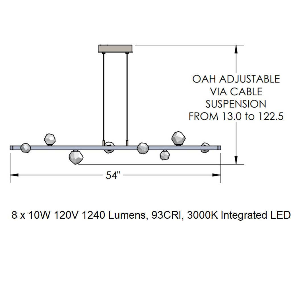 Stella Linear Suspension Light