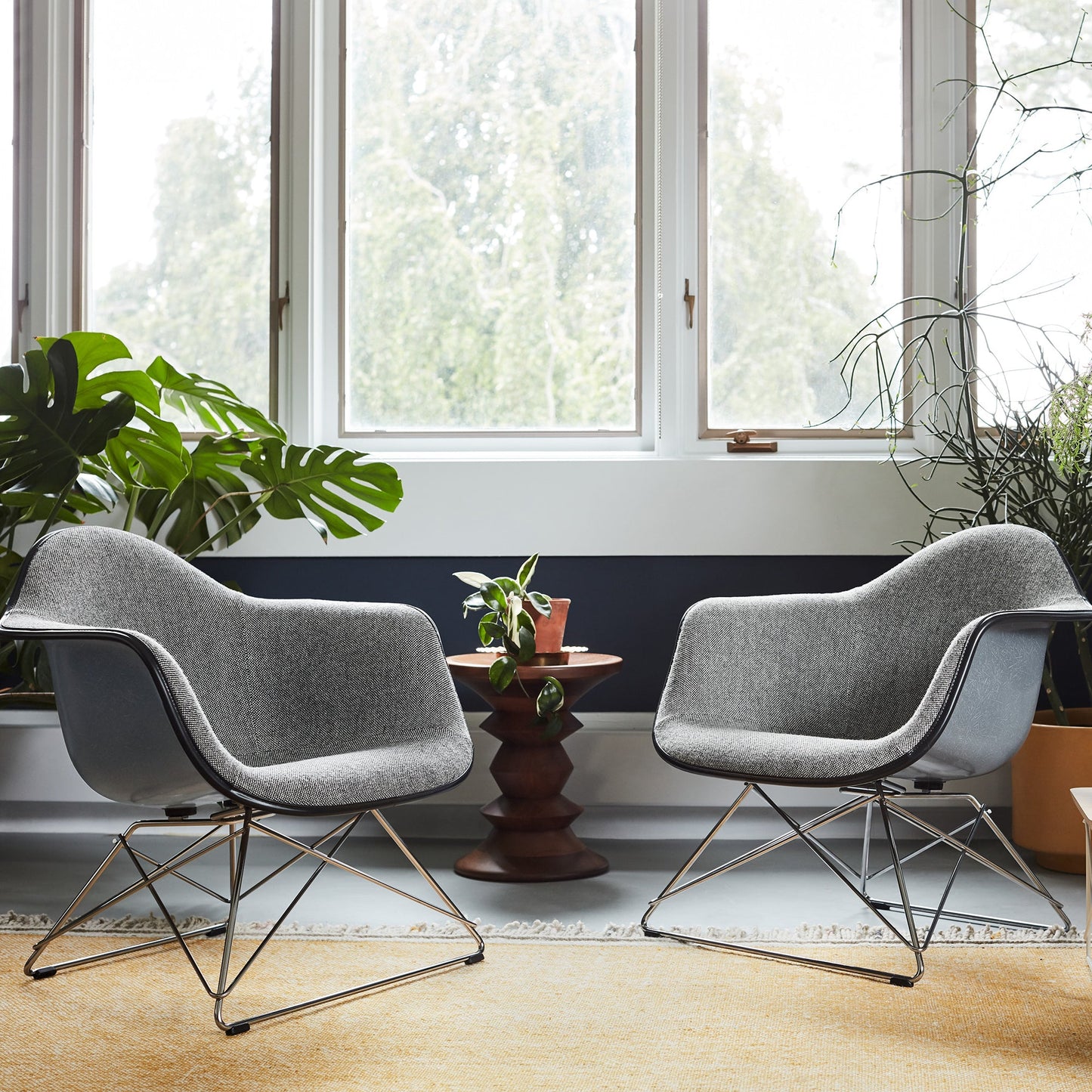 Eames Walnut Stool