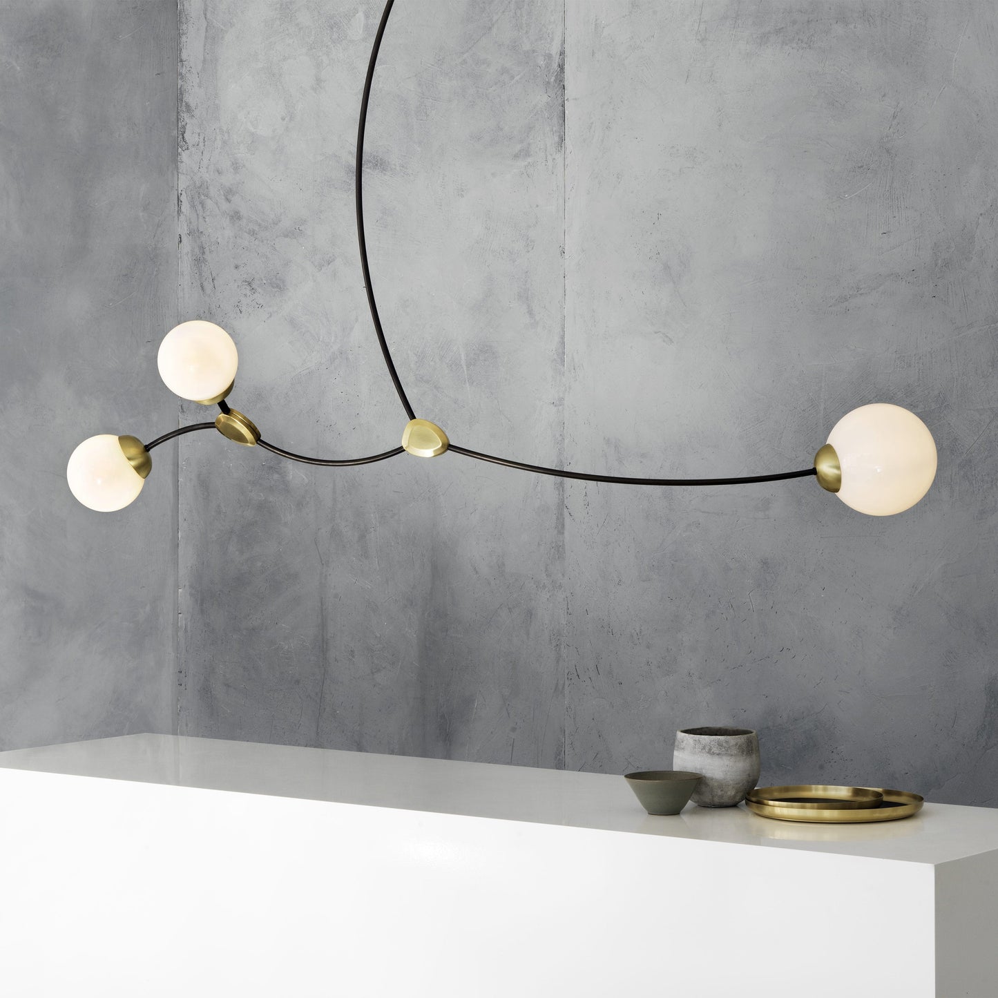 Ivy Horizontal 3-Light Pendant Light
