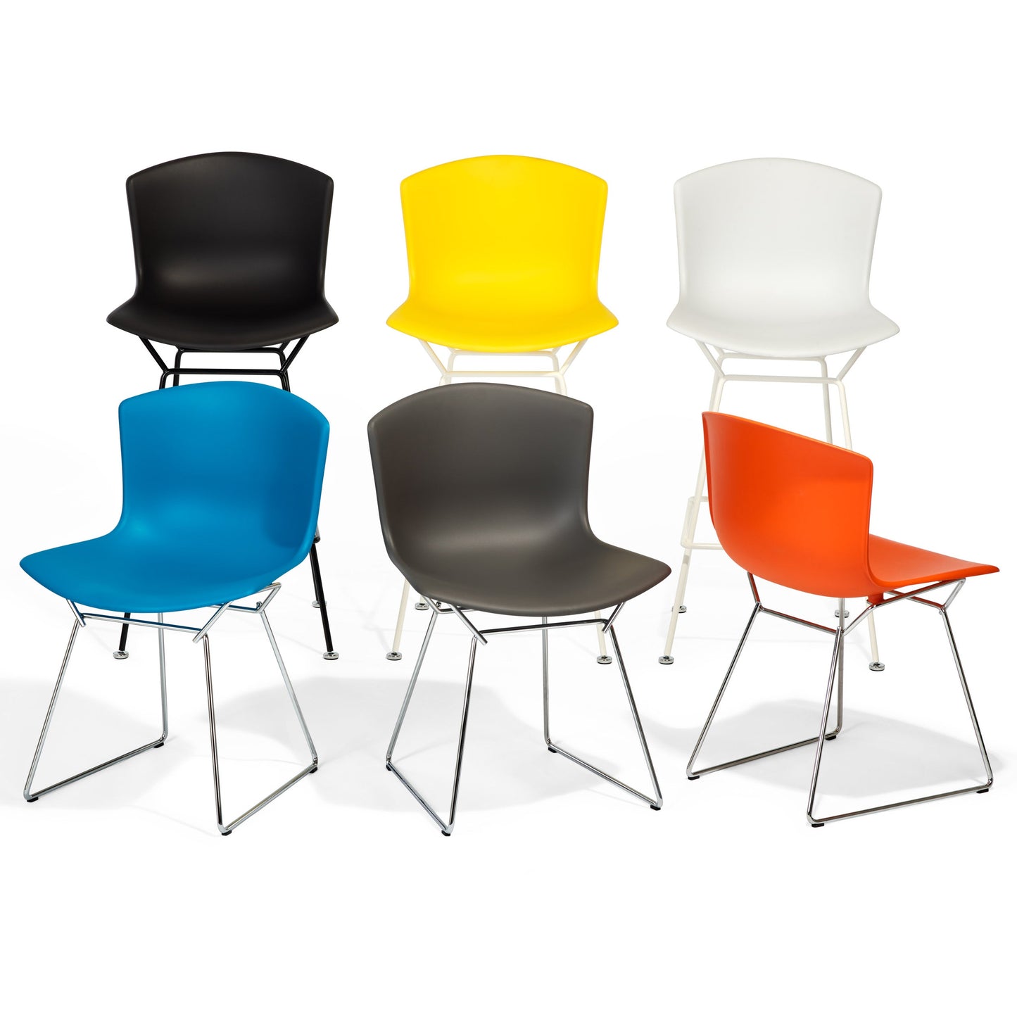 Bertoia Outdoor Molded Shell Stool