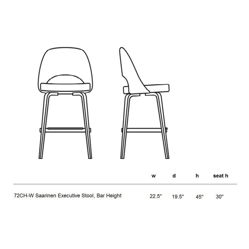 Saarinen Executive Stool