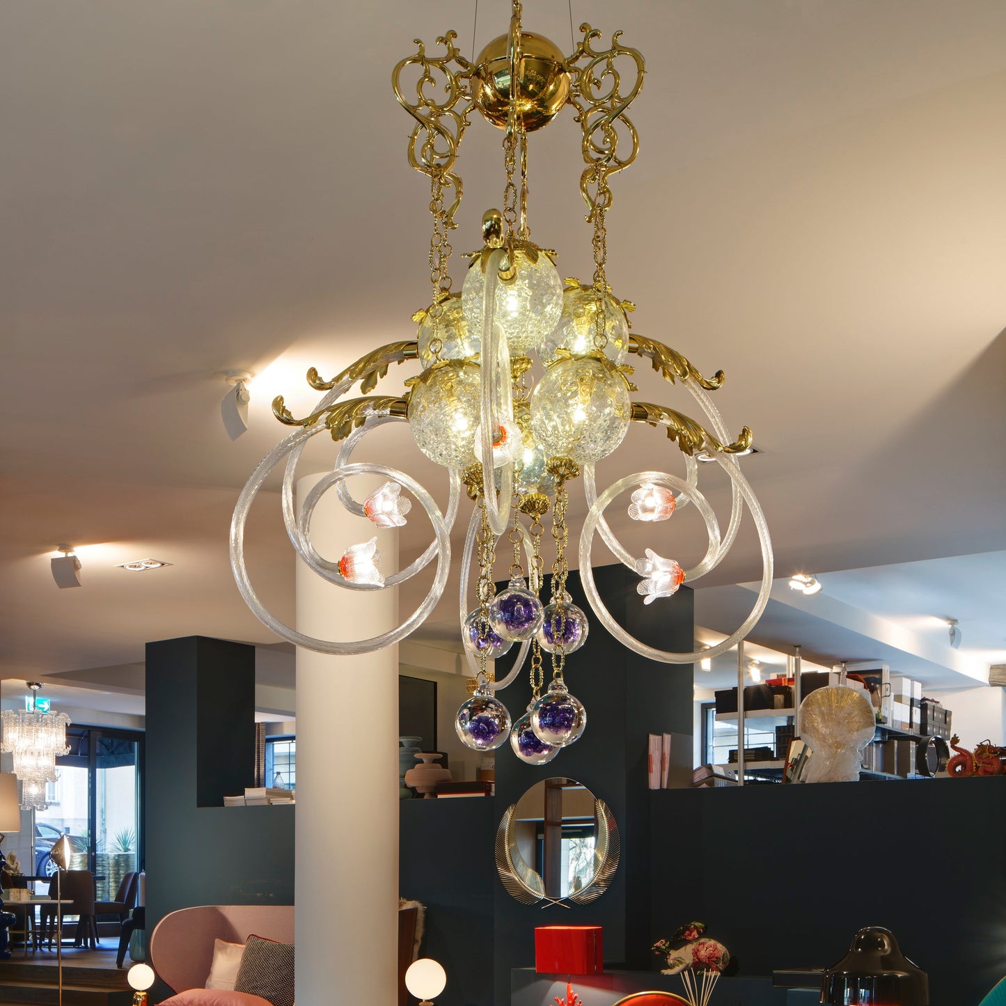 Galaxy Luminia Quadrix Lenitas Sculpture Chandelier