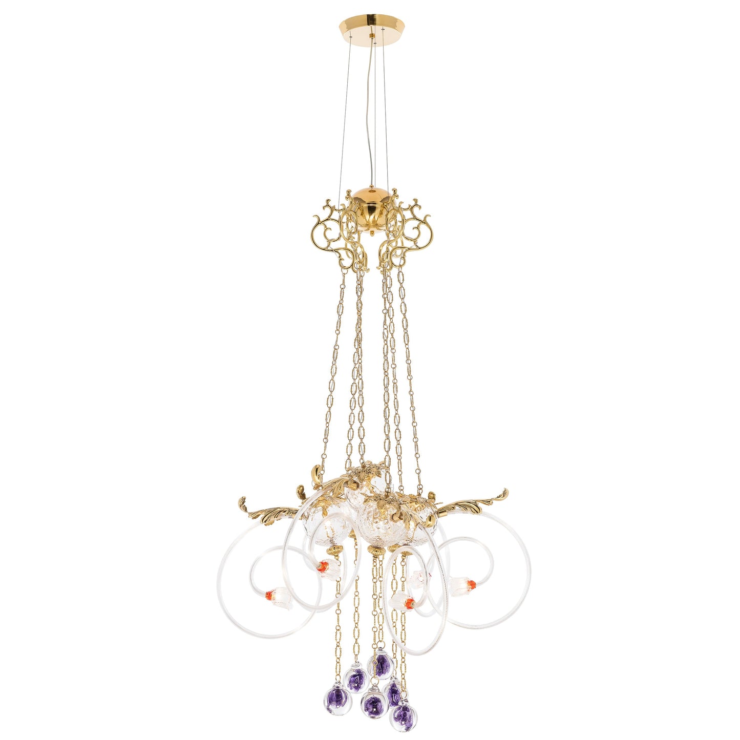 Galaxy Luminia Quadrix Lenitas Sculpture Chandelier