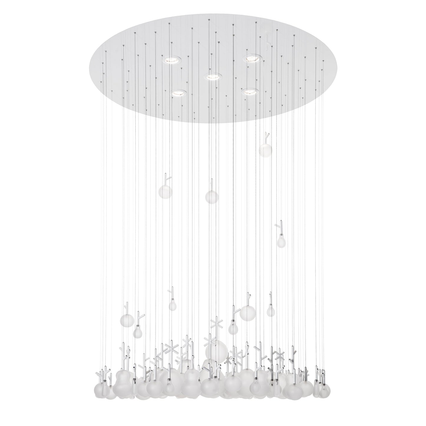 Growing Vases Sculpture Chandelier