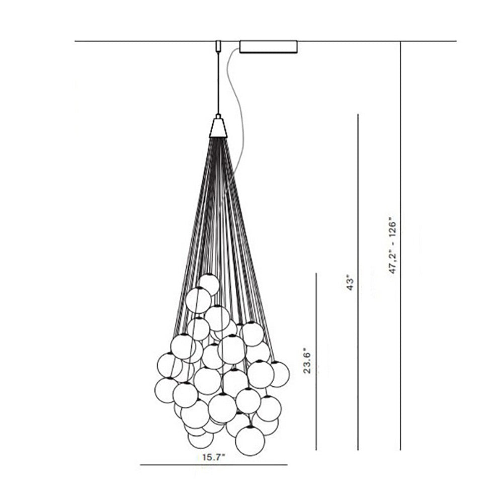 Stochastic Pendant Light