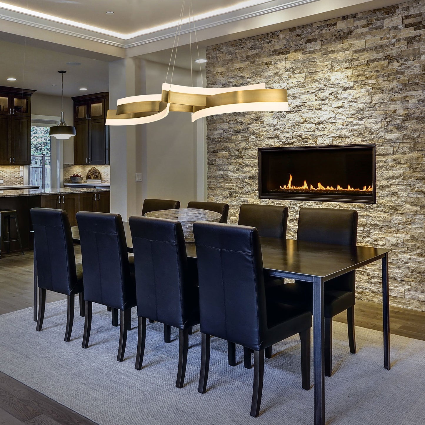 Arcs LED Chandelier