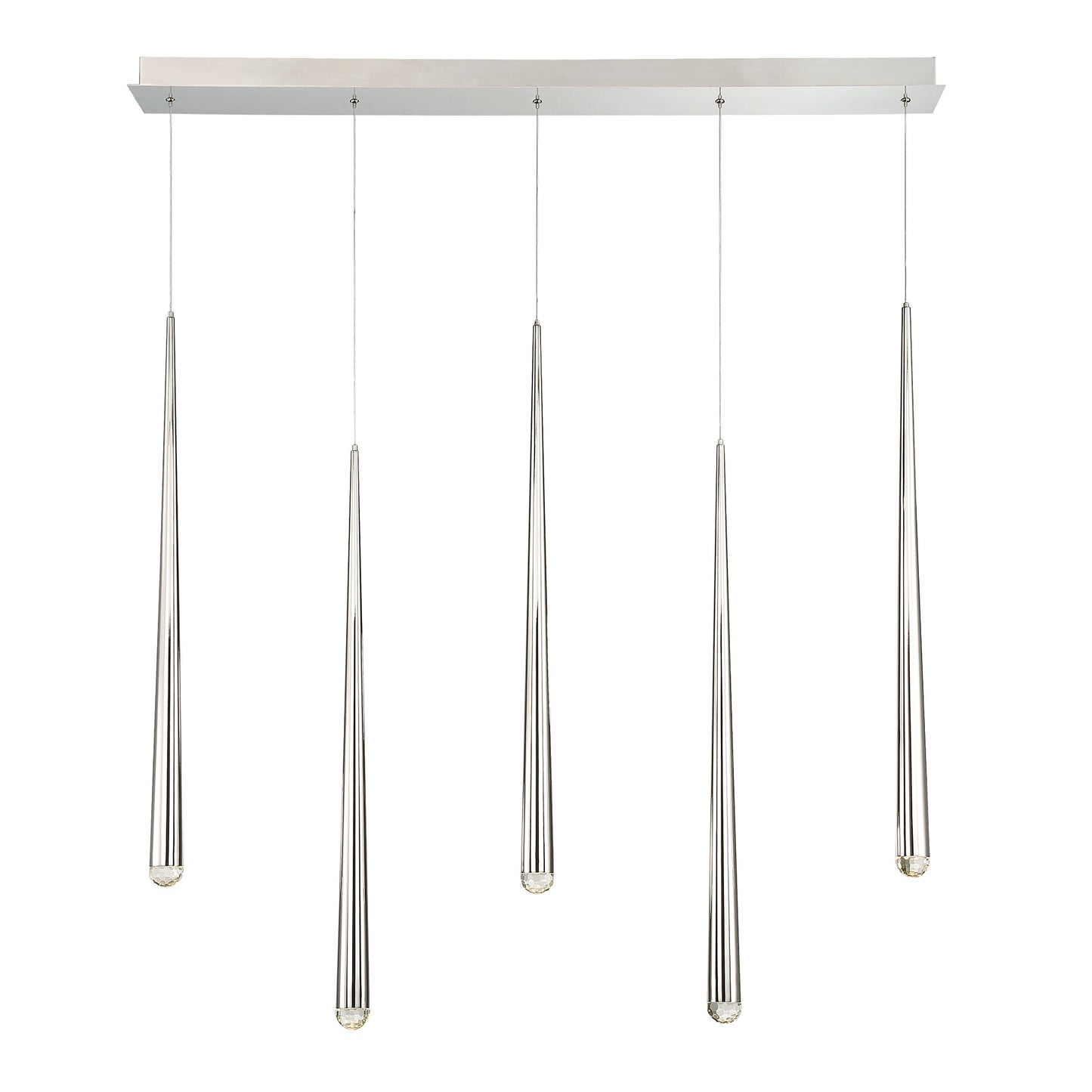 Cascade Crystal LED Linear Chandelier