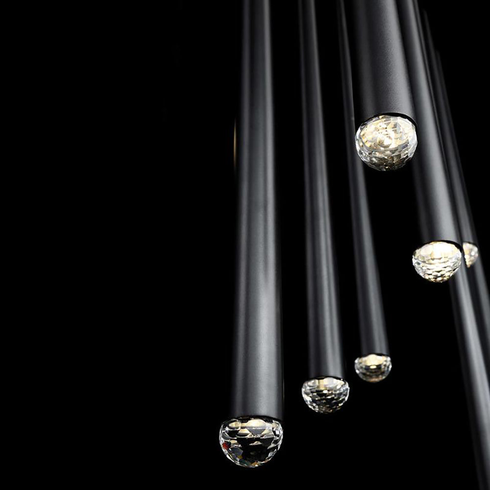 Cascade Crystal LED Linear Chandelier